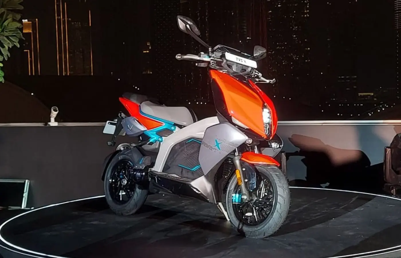 TVS Family-Oriented Electric Scooter